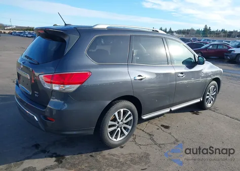 2013 Nissan Pathfinder Sv z USA, uszkodzony, nr VIN 5N1AR2MM9DC658662